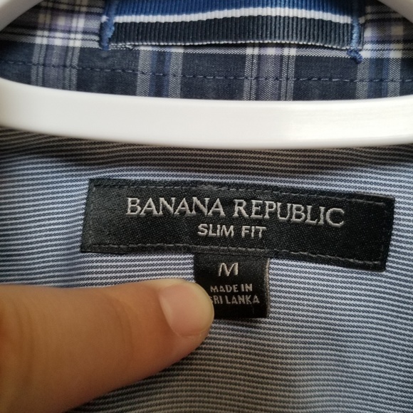 Banana Republic men's slim fit dress shirt - Picture 3 of 5